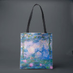 Claude Monet - Water Lilies 1919 Tote Bag<br><div class="desc">Claude Monet - Water Lilies 1919 . Famous art painting.</div>