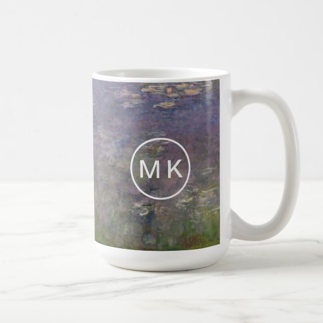 Claude Monet | Water Lilies Agapanthus Coffee Mug (Right)