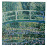 Claude Monet - Water Lilies and Japanese Bridge<br><div class="desc">Water Lilies and Japanese Bridge by Claude Monet, 1899. Claude Monet was a founder of French Impressionist painting, and the most consistent and prolific practitioner of the movement's philosophy of expressing one's perceptions before nature, especially as applied to plein-air landscape painting. The term "Impressionism" is derived from the title of...</div>