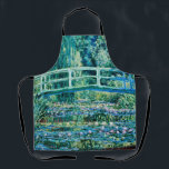 Claude Monet - Water Lilies And Japanese Bridge Apron<br><div class="desc">Claude Monet - Water Lilies And Japanese Bridge (1899)</div>