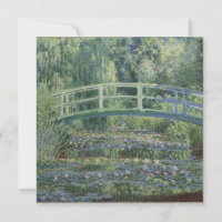 Claude Monet - Water Lilies And Japanese Bridge