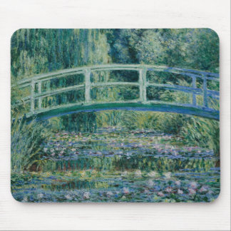Claude Monet - Water Lilies and Japanese Bridge Mouse Pad