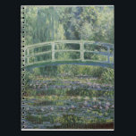Claude Monet - Water Lilies And Japanese Bridge Notebook<br><div class="desc">Claude Monet - Water Lilies And Japanese Bridge</div>