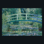 Claude Monet - Water Lilies and Japanese Bridge Photo Print<br><div class="desc">Water Lilies and Japanese Bridge by Claude Monet, 1899. Claude Monet was a founder of French Impressionist painting, and the most consistent and prolific practitioner of the movement's philosophy of expressing one's perceptions before nature, especially as applied to plein-air landscape painting. The term "Impressionism" is derived from the title of...</div>