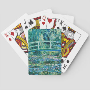 Claude Monet - Water Lilies And Japanese Bridge Playing Cards
