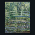 Claude Monet - Water Lilies And Japanese Bridge Poster<br><div class="desc">Claude Monet - Water Lilies And Japanese Bridge</div>