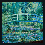 Claude Monet - Water Lilies And Japanese Bridge Poster<br><div class="desc">Claude Monet - Water Lilies And Japanese Bridge (1899)</div>