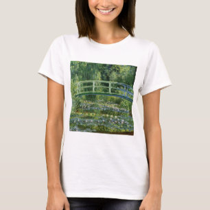 Claude Monet Water Lilies and Japanese Bridge T-Shirt