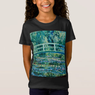 Claude Monet - Water Lilies And Japanese Bridge T-Shirt