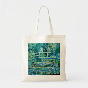 Claude Monet - Water Lilies And Japanese Bridge Tote Bag
