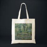 Claude Monet - Water Lilies And Japanese Bridge Tote Bag<br><div class="desc">Claude Monet - Water Lilies And Japanese Bridge</div>