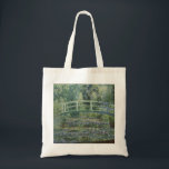 Claude Monet - Water Lilies And Japanese Bridge Tote Bag<br><div class="desc">Claude Monet - Water Lilies And Japanese Bridge</div>
