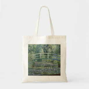 Claude Monet - Water Lilies And Japanese Bridge Tote Bag