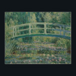 Claude Monet - Water Lilies and Japanese Bridge Wood Wall Art<br><div class="desc">Water Lilies and Japanese Bridge by Claude Monet, 1899. Claude Monet was a founder of French Impressionist painting, and the most consistent and prolific practitioner of the movement's philosophy of expressing one's perceptions before nature, especially as applied to plein-air landscape painting. The term "Impressionism" is derived from the title of...</div>