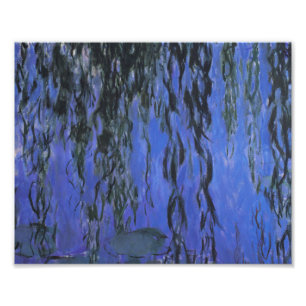 Claude Monet - Water-Lilies And Weeping Willow Photo Print