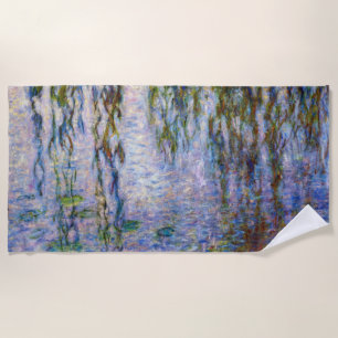 Claude Monet - Water Lilies Beach Towel
