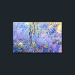 Claude Monet - Water Lilies Canvas Print<br><div class="desc">Water Lilies / Nympheas by Claude Monet in 1916-1919</div>