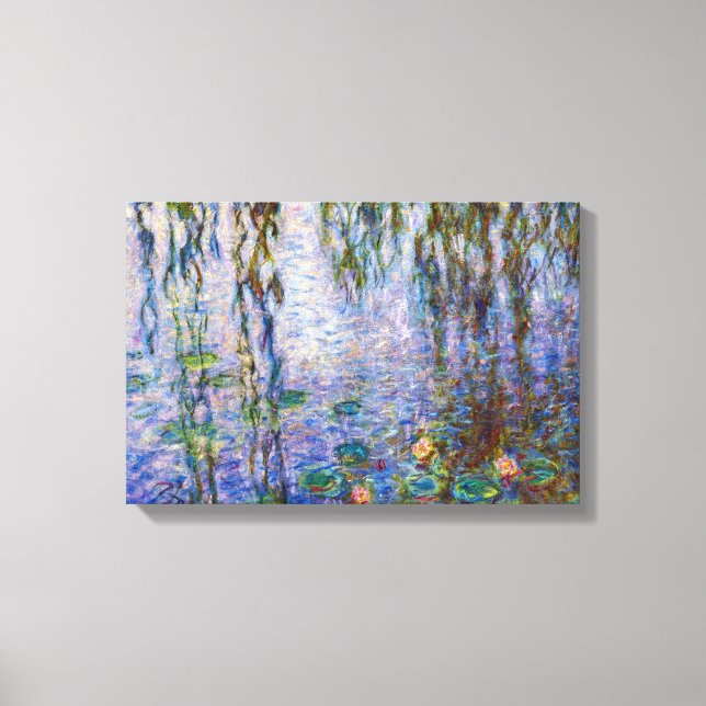 Claude Monet - Water Lilies Canvas Print (Front)