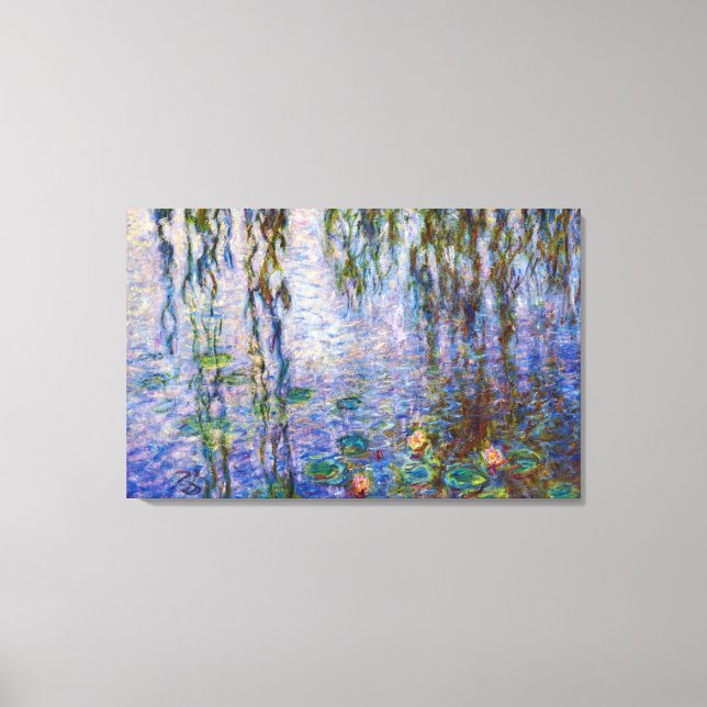 Claude Monet - Water Lilies Canvas Print (Front)