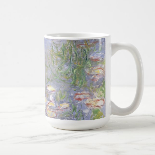 Claude Monet | Water-Lilies, Cluster of Grass Coffee Mug (Right)