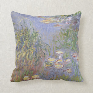 Claude Monet Water-Lilies, Cluster of Grass Cushion