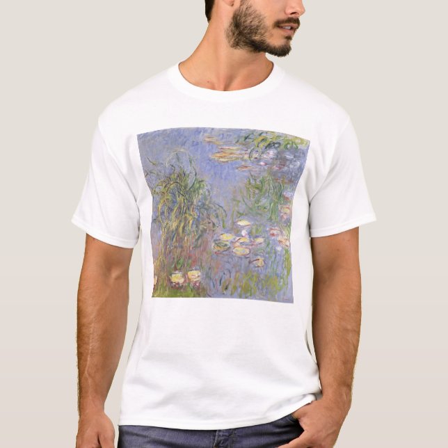 Claude Monet | Water-Lilies, Cluster of Grass T-Shirt (Front)
