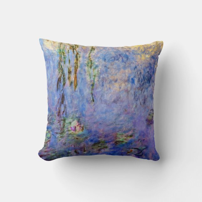 Claude Monet - Water Lilies Cushion (Front)