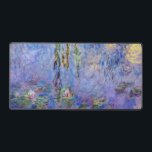 Claude Monet - Water Lilies Desk Mat<br><div class="desc">Water Lilies / Nympheas by Claude Monet in 1916-1919</div>