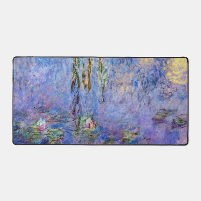 Claude Monet - Water Lilies Desk Mat (Front)