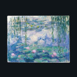 CLAUDE MONET - Water lilies Doormat<br><div class="desc">CLAUDE MONET - Water lilies
Oil on canvas; reproduction</div>