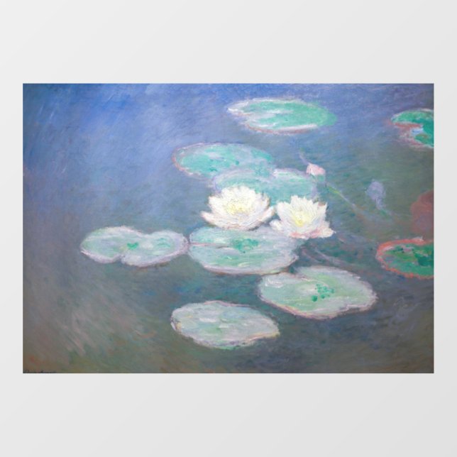 Claude Monet - Water Lilies, Evening Effect (Sheet)
