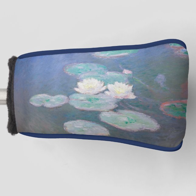 Claude Monet - Water Lilies, Evening Effect Golf Head Cover (Front)