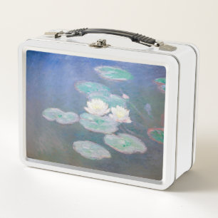 Claude Monet - Water Lilies, Evening Effect Metal Lunch Box