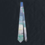 Claude Monet - Water Lilies, Evening Effect Tie<br><div class="desc">Water Lilies,  Evening Effect / Nympheas,  Effet du soir - Claude Monet,  Oil on Canvas,  1897</div>