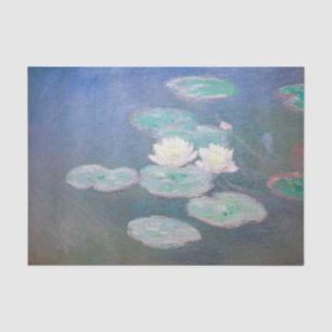 Claude Monet - Water Lilies, Evening Effect Tissue Paper