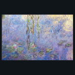 Claude Monet - Water Lilies Fabric<br><div class="desc">Water Lilies / Nympheas by Claude Monet in 1916-1919</div>