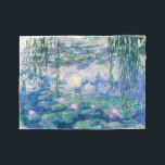 CLAUDE MONET - Water lilies Fleece Blanket<br><div class="desc">CLAUDE MONET - Water lilies
Oil on canvas; reproduction</div>
