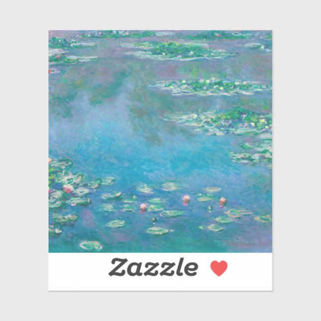 Claude Monet. Water Lilies. French impressionism (Sheet)