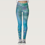 Claude Monet. Water Lilies. French impressionism Leggings<br><div class="desc">Claude Monet "Water Lilies" leggings.</div>