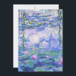 Claude Monet Water Lilies French Impressionist Art<br><div class="desc">Claude Monet Water Lilies French Impressionist Art
Water Lilies (or Nympheas ) is a series of approximately 250 oil paintings by French Impressionist Claude Monet. The paintings depict Monet's flower garden at Giverny.</div>