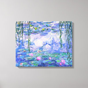 Claude Monet Water Lilies French Impressionist Art Canvas Print
