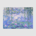 Claude Monet Water Lilies French Impressionist Art Tissue Paper<br><div class="desc">Claude Monet Water Lilies French Impressionist Art
Water Lilies (or Nympheas ) is a series of approximately 250 oil paintings by French Impressionist Claude Monet. The paintings depict Monet's flower garden at Giverny.</div>