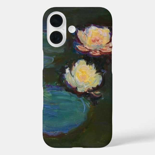 Claude Monet Water Lilies Impressionist Oil Art Case-Mate iPhone Case (Back)