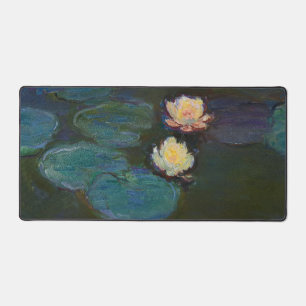 Claude Monet Water Lilies Impressionist Oil Art Desk Mat