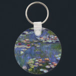 Claude Monet Water Lilies Key Ring<br><div class="desc">Claude Monet Water Lilies</div>
