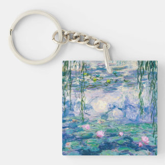 CLAUDE MONET - Water lilies Key Ring