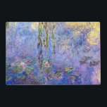 Claude Monet - Water Lilies Laminated Place Mat<br><div class="desc">Water Lilies / Nympheas by Claude Monet in 1916-1919</div>