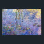 Claude Monet - Water Lilies Laminated Place Mat<br><div class="desc">Water Lilies / Nympheas by Claude Monet in 1916-1919</div>