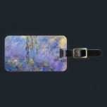Claude Monet - Water Lilies Luggage Tag<br><div class="desc">Water Lilies / Nympheas by Claude Monet in 1916-1919</div>