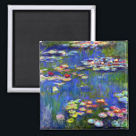 Claude Monet Water Lilies Magnet<br><div class="desc">Water Lilies painted by Claude Monet in 1916.</div>